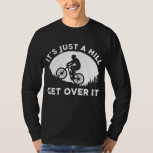 T-shirt Funny Mountain Vélo Design Pour Hommes Femmes Trav