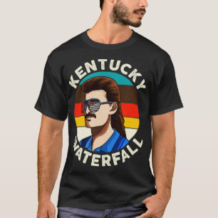 T-shirt Funny Mullet Kentucky Waterfall Redneck Mullet