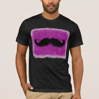T-shirt Funny Mustache Abstraite peinture 2