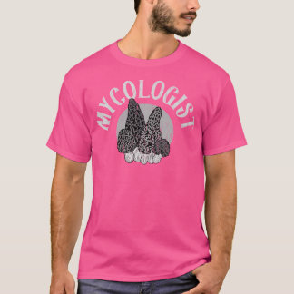 T-shirt Funny Mycologiste Randonnée Club Champignons Chass