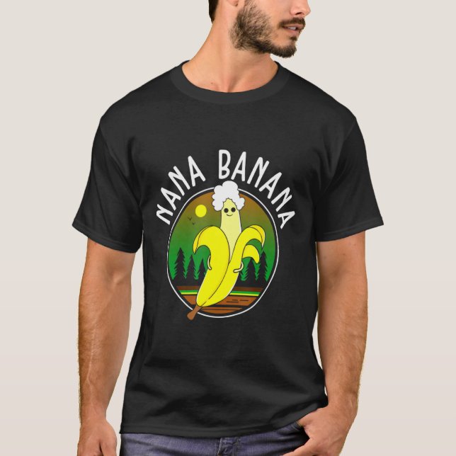 T-shirt Funny Nana Banana  (Devant)