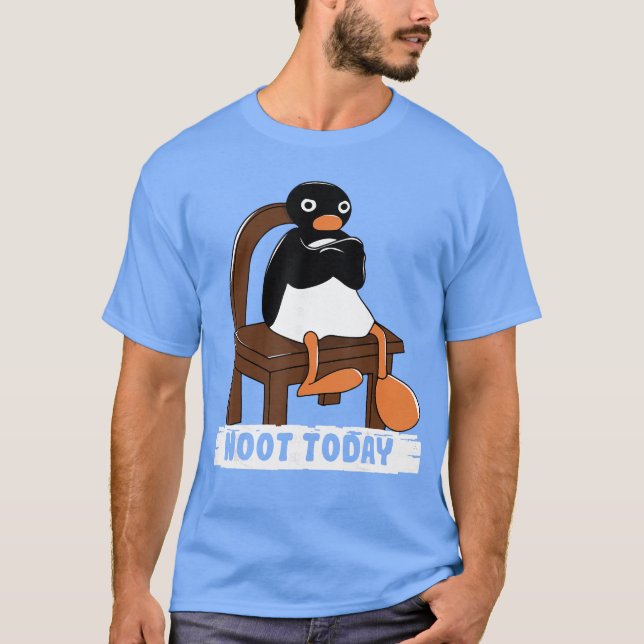 T-shirt Funny Nootoday UniseAdults Blue Small Cartoon Mode (Devant)