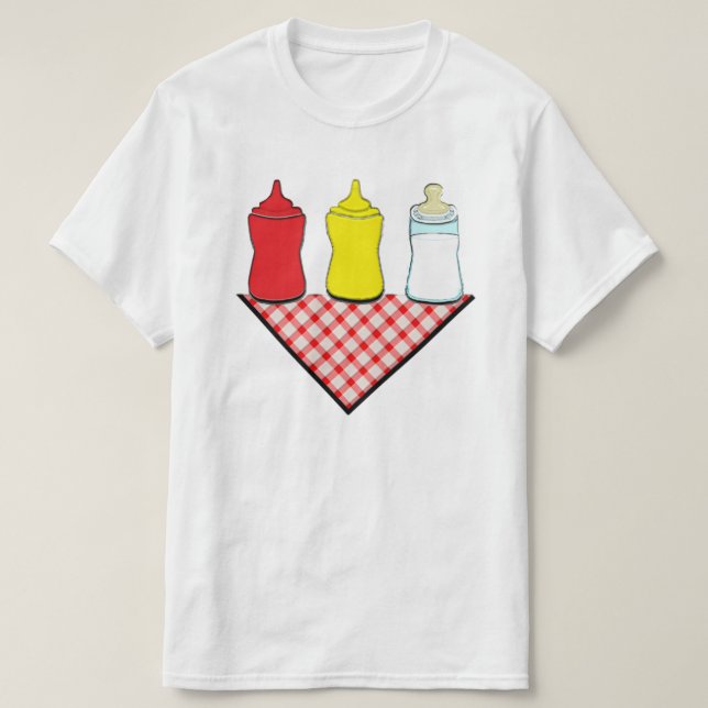 T-shirt Funny Nouveau papa (Design devant)