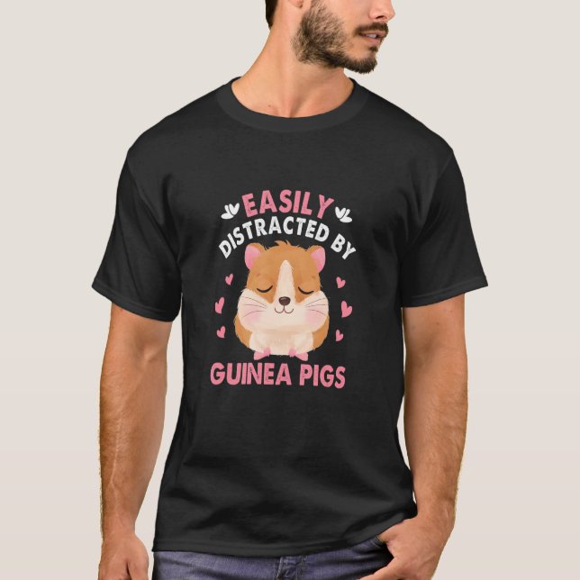 T-shirt Funny Novelty Guinea Pig Quote for a Guinea Lover (Devant)