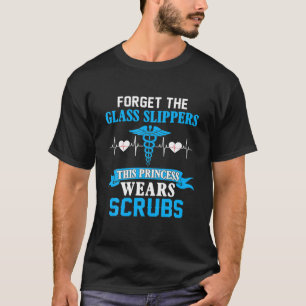 T-shirt Funny Nurse Art For Women Girls RN Week Ca Médical