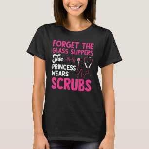 T-shirt Funny Nurse Art For Women Girls RN Week Ca Médical