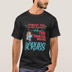 T-shirt Funny Nurse Art For Women Girls RN Week Ca Médical