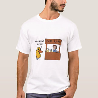 T-shirt Funny Nurse Call Lights and Xanax Shift Life T-Shi