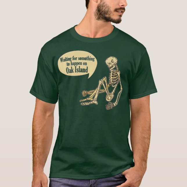 T-shirt Funny Oak Island Chasseurs de trésors Mystère Cade (Devant)