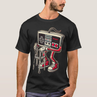 T-shirt Funny Old Video Game Art Gaming ee for Men Boys gi