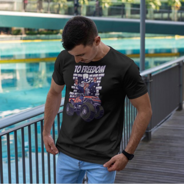 T-shirt Funny Oncle Sam Freedom (Créateur téléchargé)
