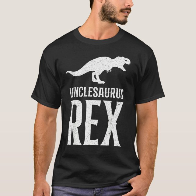 T-shirt Funny Oncle Unclesaurus T Rex Dinosaur Cool Oncle (Devant)