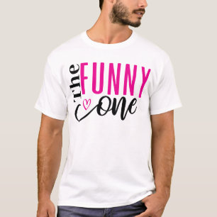 T-shirt FUNNY ONE Filles en voyage Chemises assorties pe