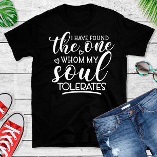 T-shirt Funny One My Soul Tolère Valentines Femmes