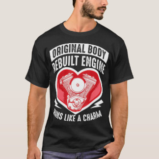 T-shirt Funny Open Heart Chirurgie Cadeau Patient de récup