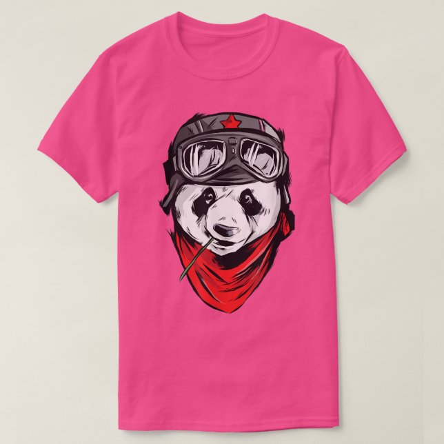 T-shirt Funny Panda Design For Bear Lovers  (Design devant)
