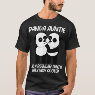T-shirt Funny Panda For Aunt Mom Chinese Giant Pandas Fore