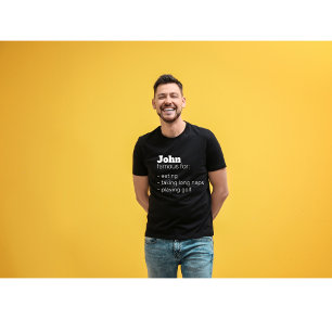 T-shirt Funny Papa Fête des pères, cadeau de nouveauté per