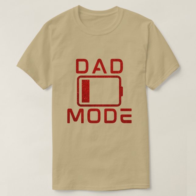 T-shirt Funny Papa Mode Parties scintillant basse batterie (Design devant)