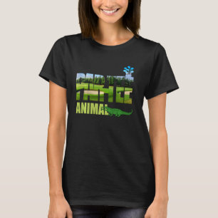 T-shirt Funny Parc Tee Animal Beau terrain de golf Scène G
