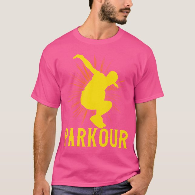 T-shirt Funny Parkours Lovers Costume Parkours (Devant)