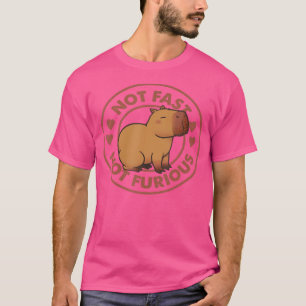 T-shirt Funny Pas Rapide Pas Furieux Capybara