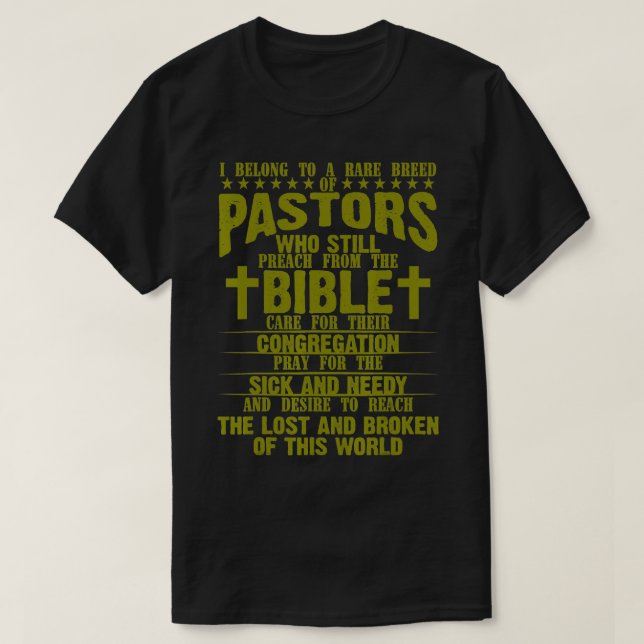 T-shirt Funny Pastor Appreciation Venin Christian Preacher (Design devant)