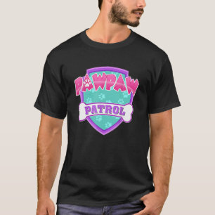 T-shirt Funny Pawpaw Patrol - Chien Maman, Papa Pour Homme