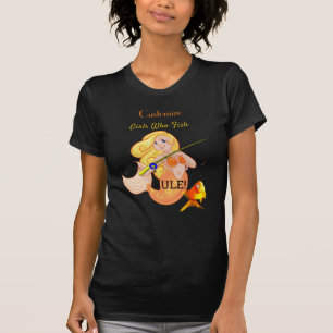 T-shirt Funny Pêche Fille Sirène Thunder_Cove