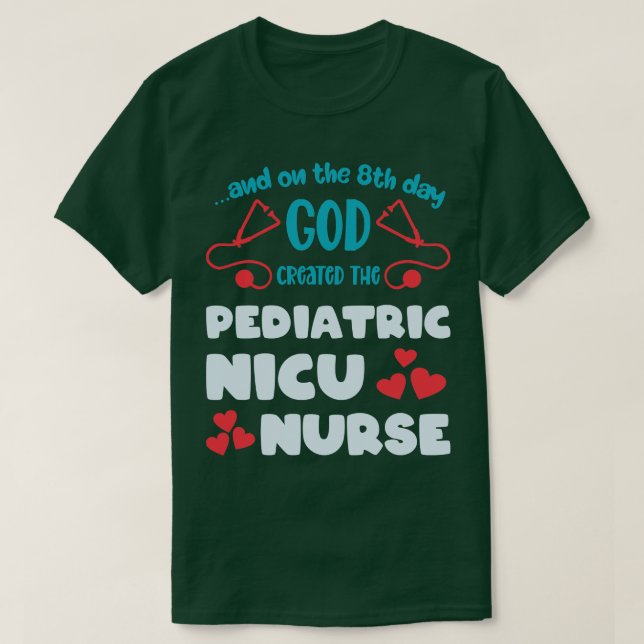 T-shirt Funny Pédiatric NICU Nurse (Design devant)