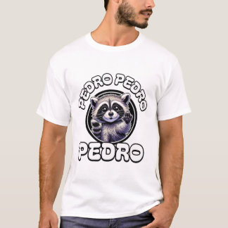T-shirt Funny Pedro Pedro Dancing Raccoon Internet populai