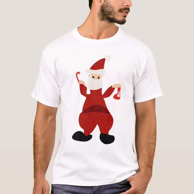 T-shirt Funny Père Noël (Devant)