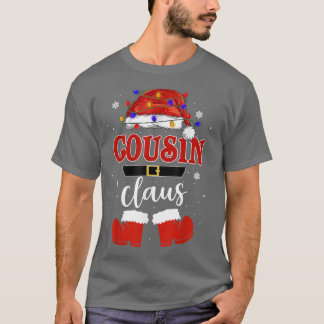 T-shirt Funny Père Noël Cousin Claus Famille de jumelage d