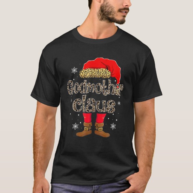 T-shirt Funny Père Noël Nonnie Claus Famille de jumelage d (Devant)
