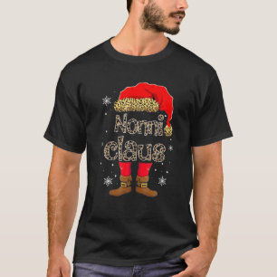 T-shirt Funny Père Noël Nonnie Claus Famille de jumelage d