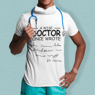 T-shirt Funny Personalized Doctor drôle docteur disant