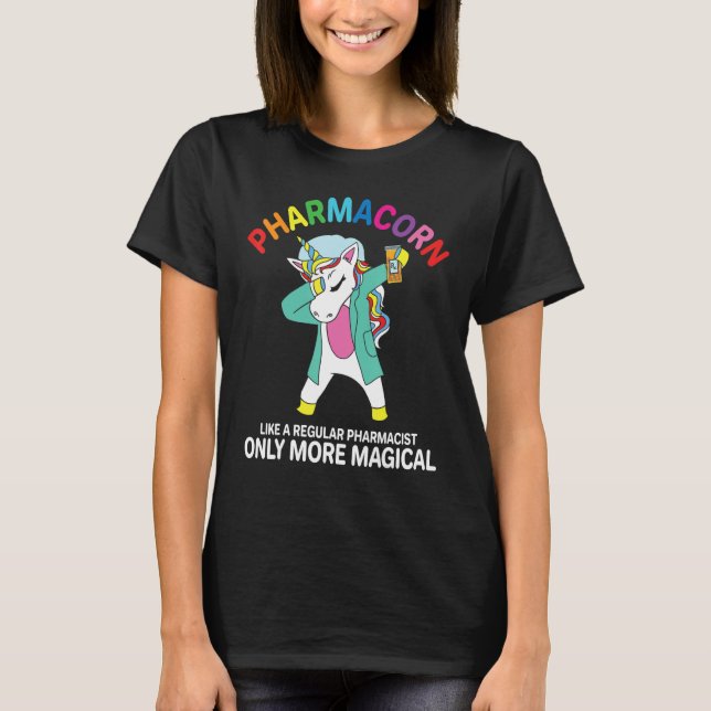 T-shirt Funny Pharmacien Technicien Pharmaceutique Pharmac (Devant)