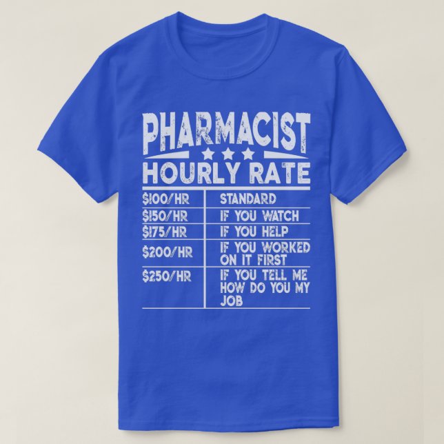 T-shirt Funny Pharmacist (Design devant)