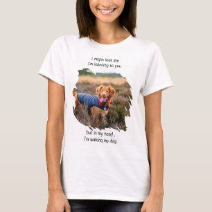 T-shirt Funny Photo Chien Maman