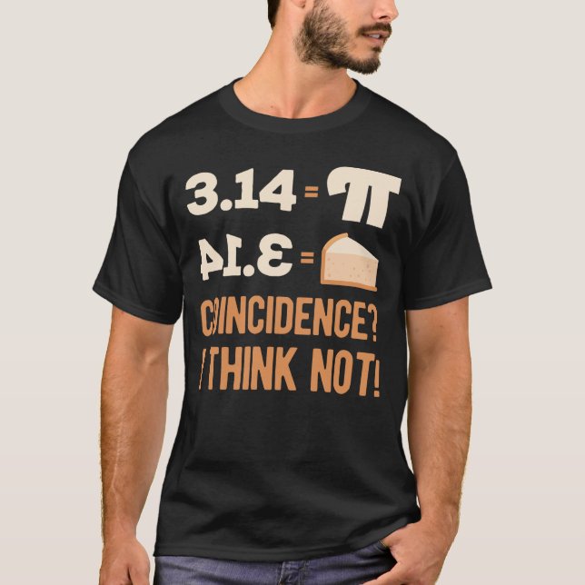 T-shirt Funny Pi Day (Devant)