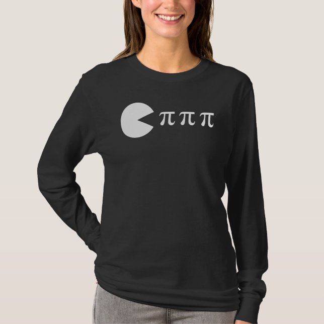 T-shirt Funny Pi Day Math Science Ate Pi Symbole (Devant)