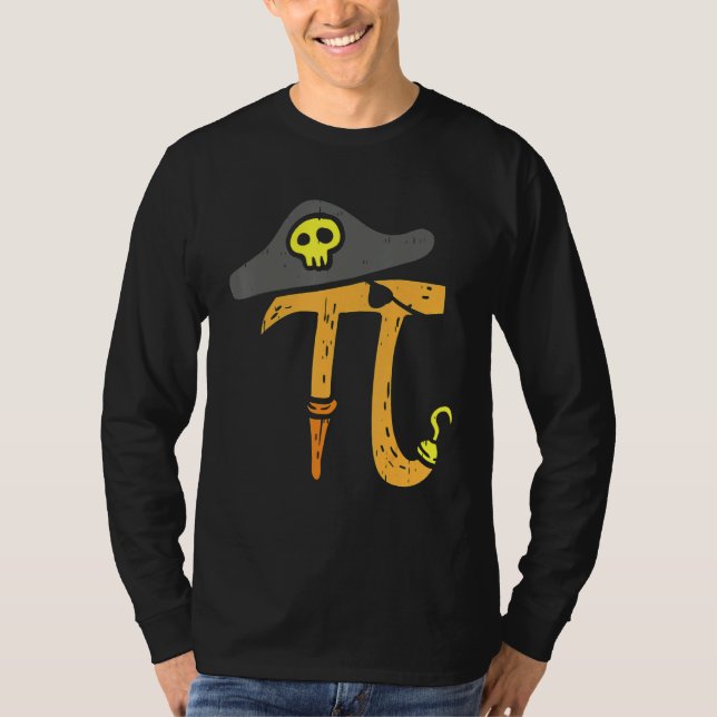 T-shirt Funny Pi Day Rate Pirate Math Geeks Garçons (Devant)