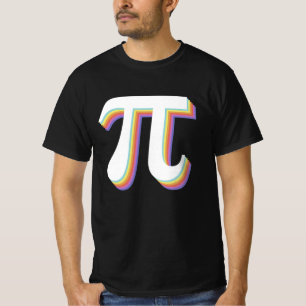 T-shirt Funny Pi Day Vintage Geek Pie 3.14 Cute