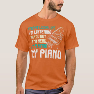 T-shirt Funny Piano Lover Orchestra Music Pianiste