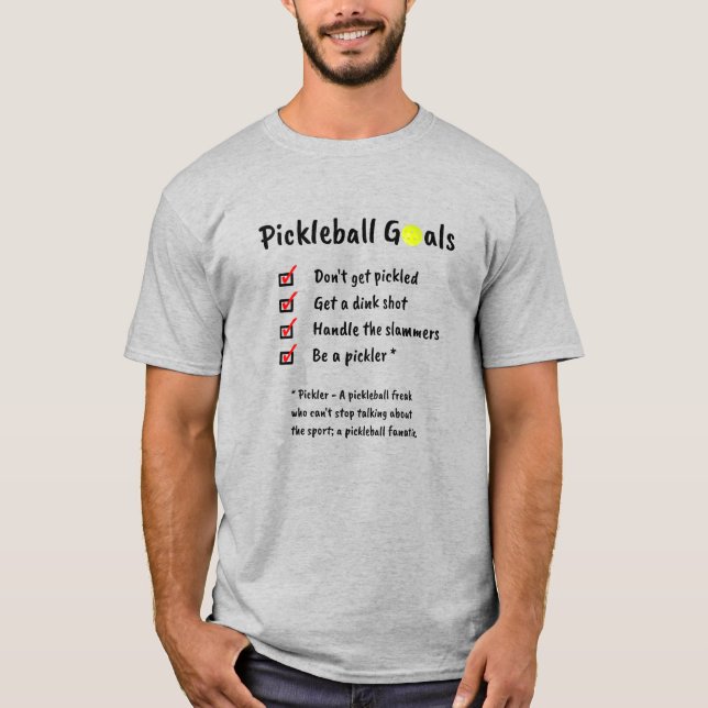 T-shirt Funny Pickleball (Devant)