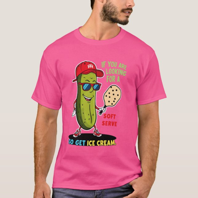 T-shirt Funny Pickleball Design Funny Pickleball Picklebal (Devant)