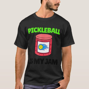 T-shirt Funny pickleball est ma raquette de pickle ball ja