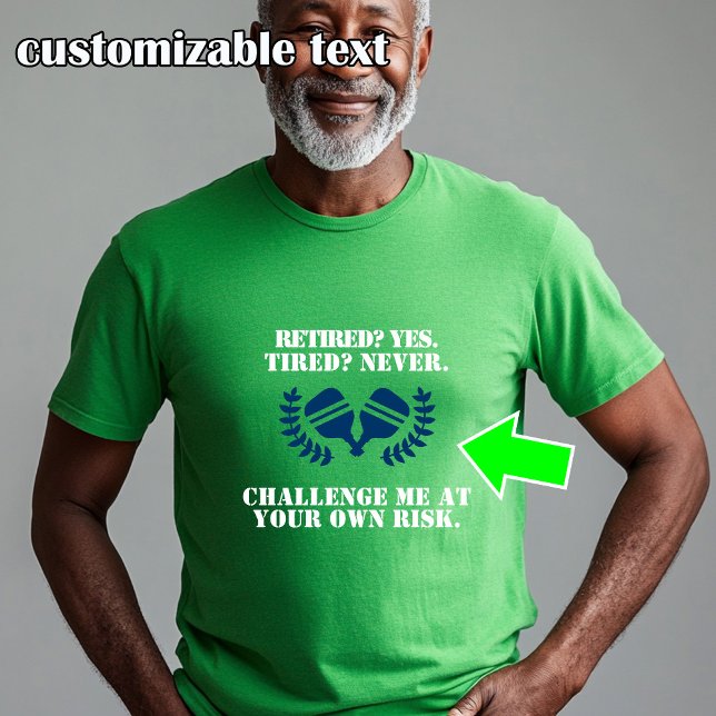 T-shirt Funny pickleball Paddle vétéran (Funny pickleball Paddle Veteran T-Shirt)