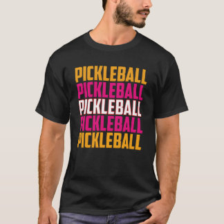 T-shirt Funny pickleball player sports pickleball retro