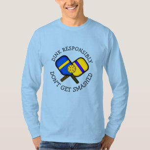 T-shirt Funny Pickleball Pun   Ne pas se faire écraser